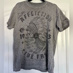 Gray Affliction T-Shirt